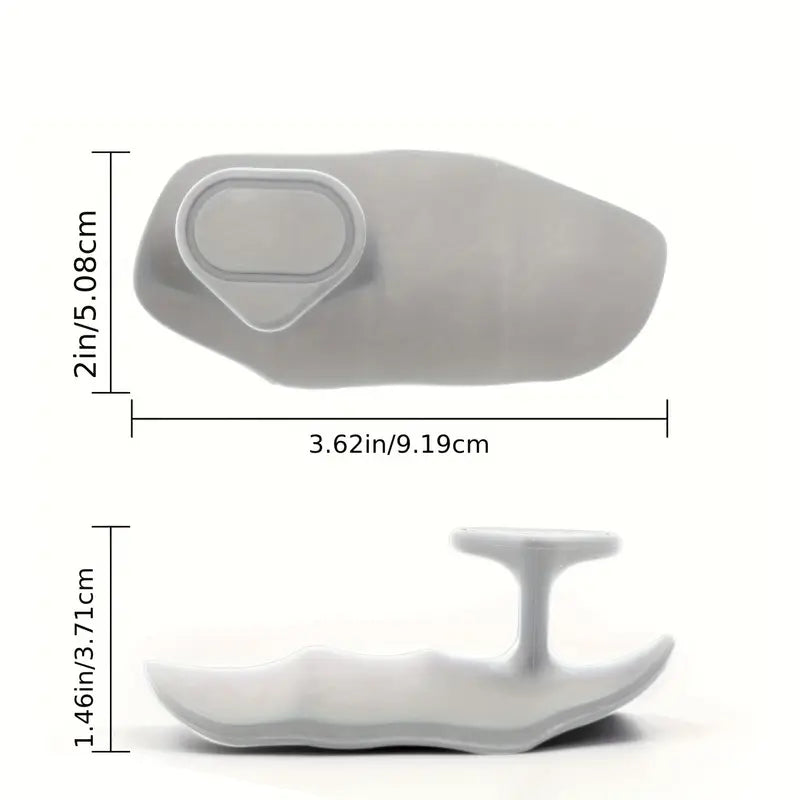 Flexible Rubber Gym Grips for Men & Women.